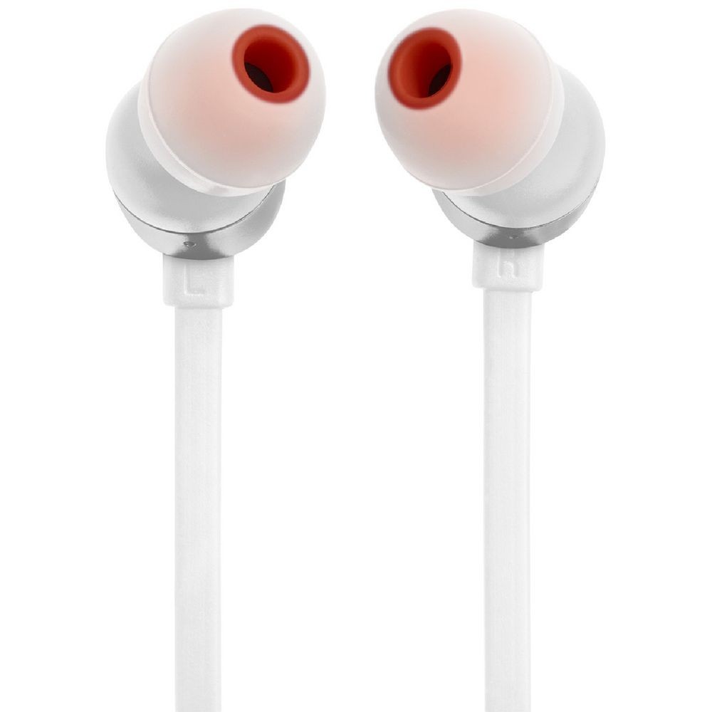 JBL Tune 310C USB-C Wired In-Ear Headphones – White – Hi-Res Audio Pure Bass Mic