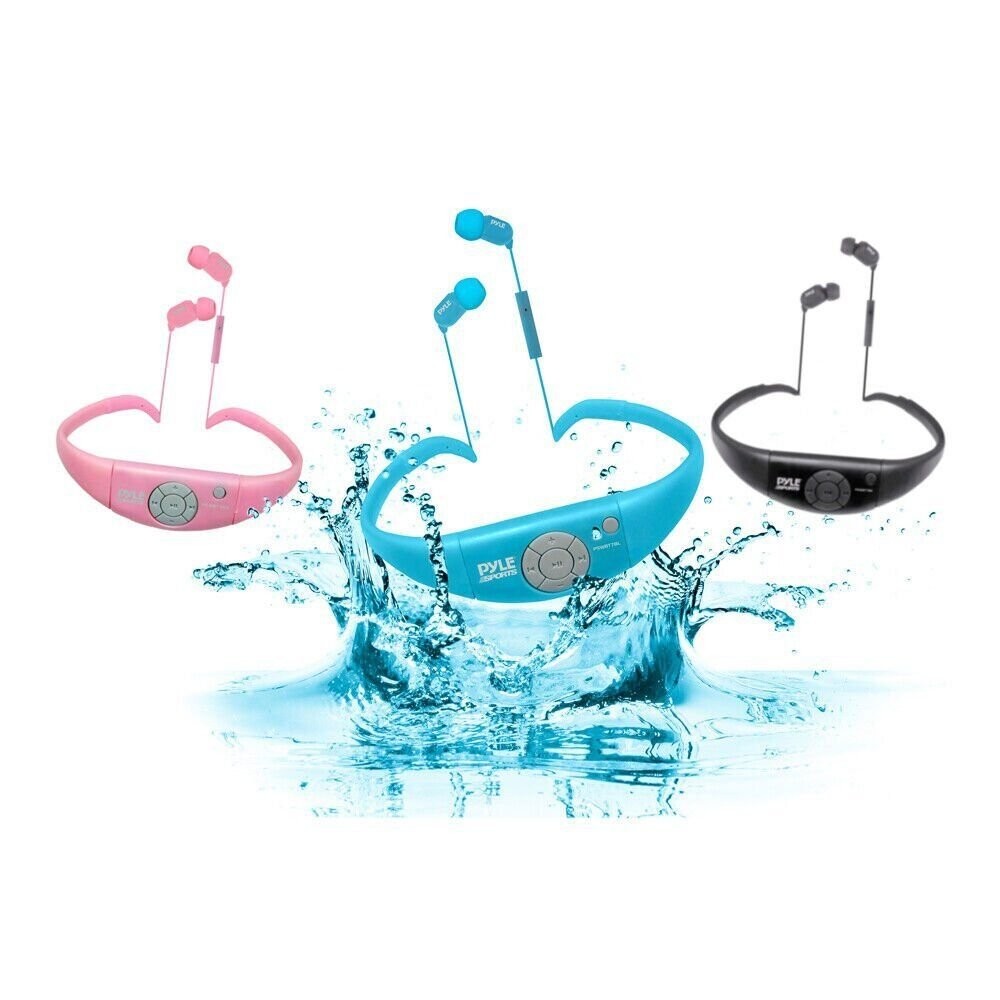 Pyle Active Sport Waterproof Bluetooth Headphones + Call Answering PSWBT7PN