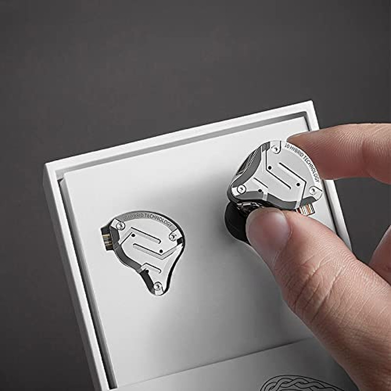 KZ ZS10 Pro, Linsoul 4BA+1DD 5 Driver in-Ear HiFi Metal Earphones with Mic