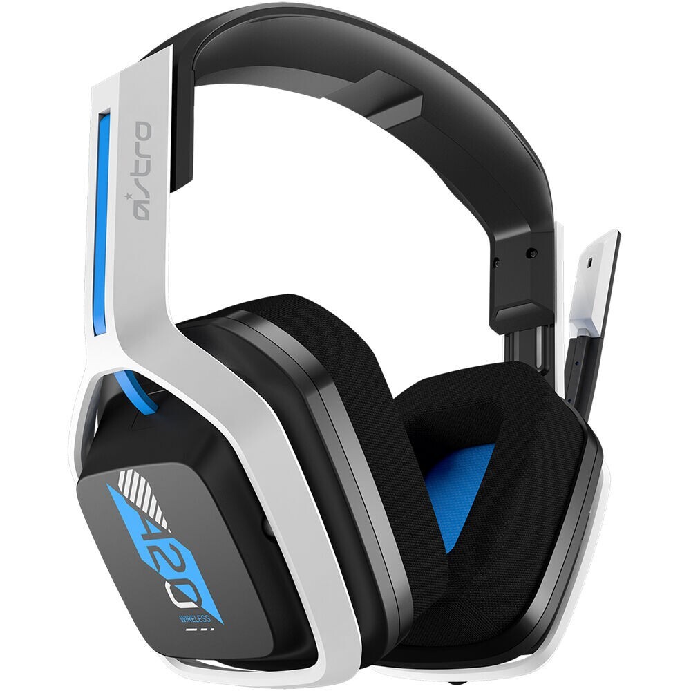 Astro Gaming A20 Gen 2 Wireless Gaming Headset – PlayStation 4 & 5 (White/Blue)