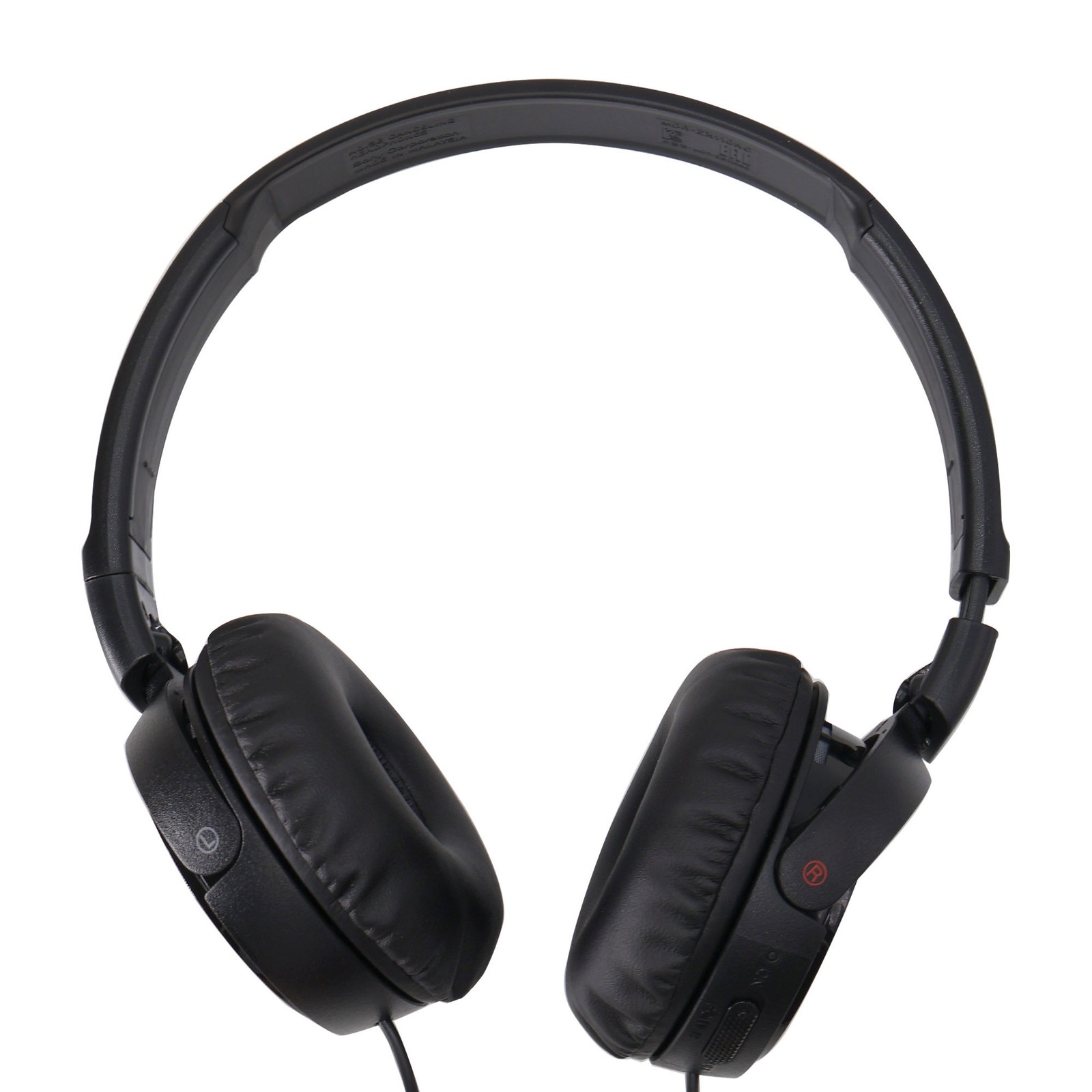 Sony MDR-ZX110 On-Ear Wired Headphones (Black)