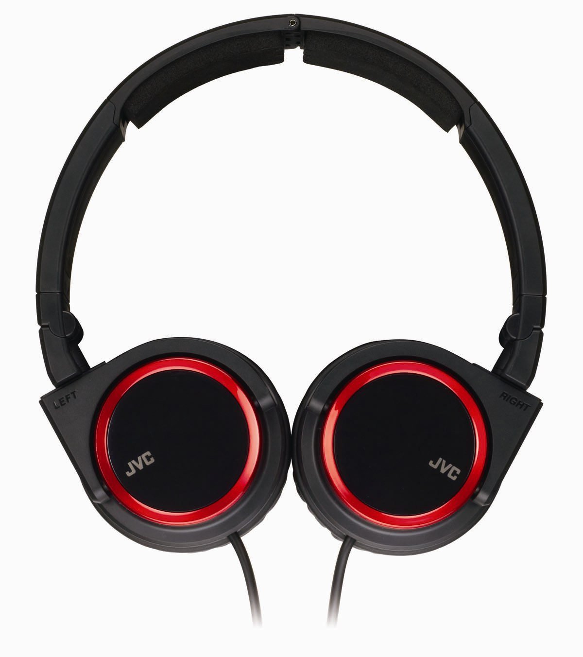 Victor JVC Japan Carbon Nanotube HD Sound Stereo Headphone HA-S400-R Black Red