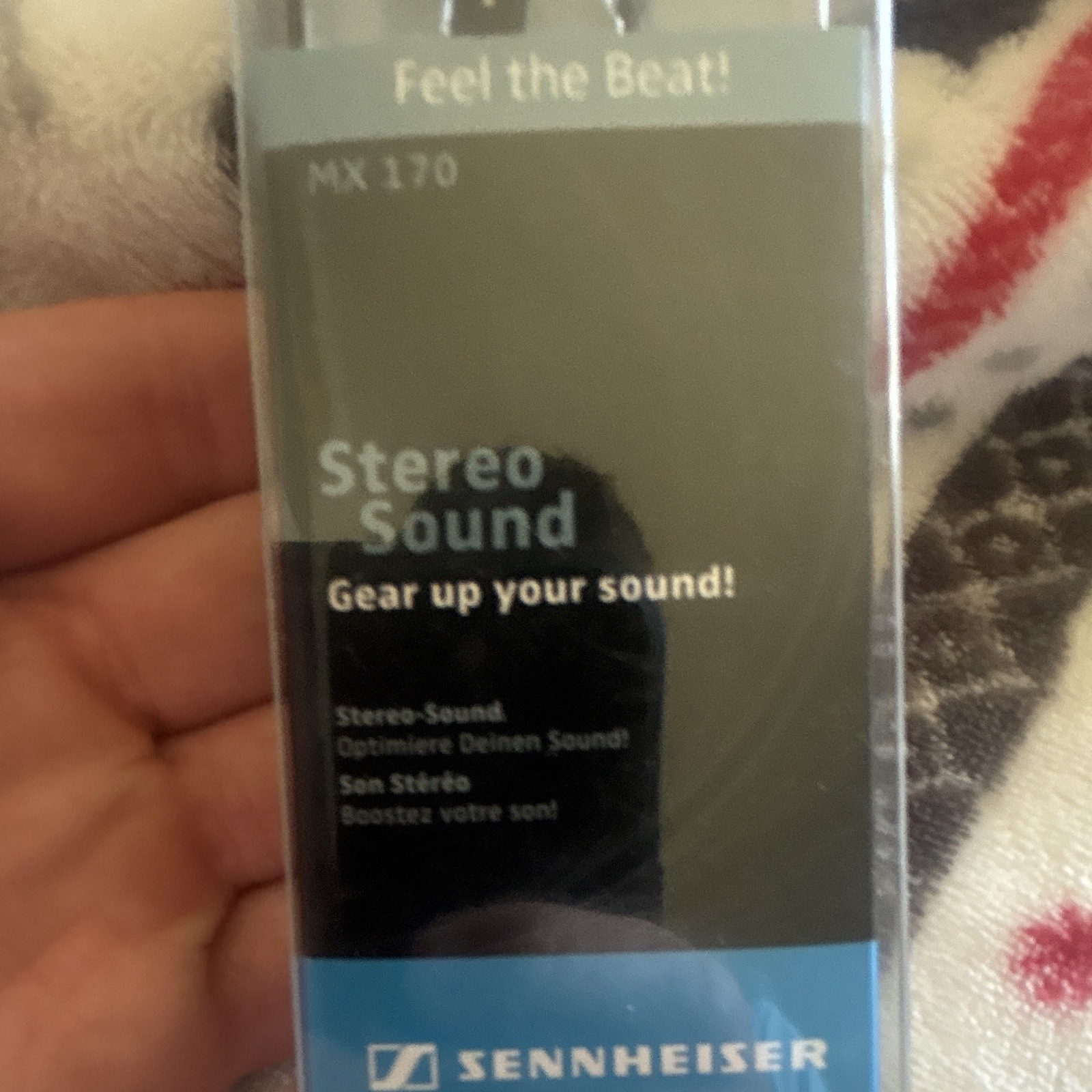 Sennheiser MX 170 Black Stereo Wired Earbuds 22-20000 Hz 32Ω