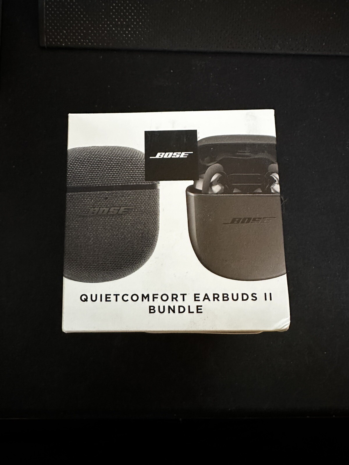 Bose QuietComfort Bundle Earbuds II bundle w/ Protective Fabric Case Cover
