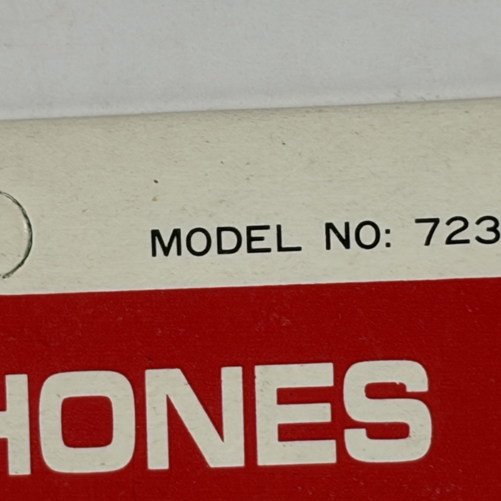 Vintage Mono Earphone 3.5mm-20 Ft Cord-CWI Model 723-New Old Stock Taiwan