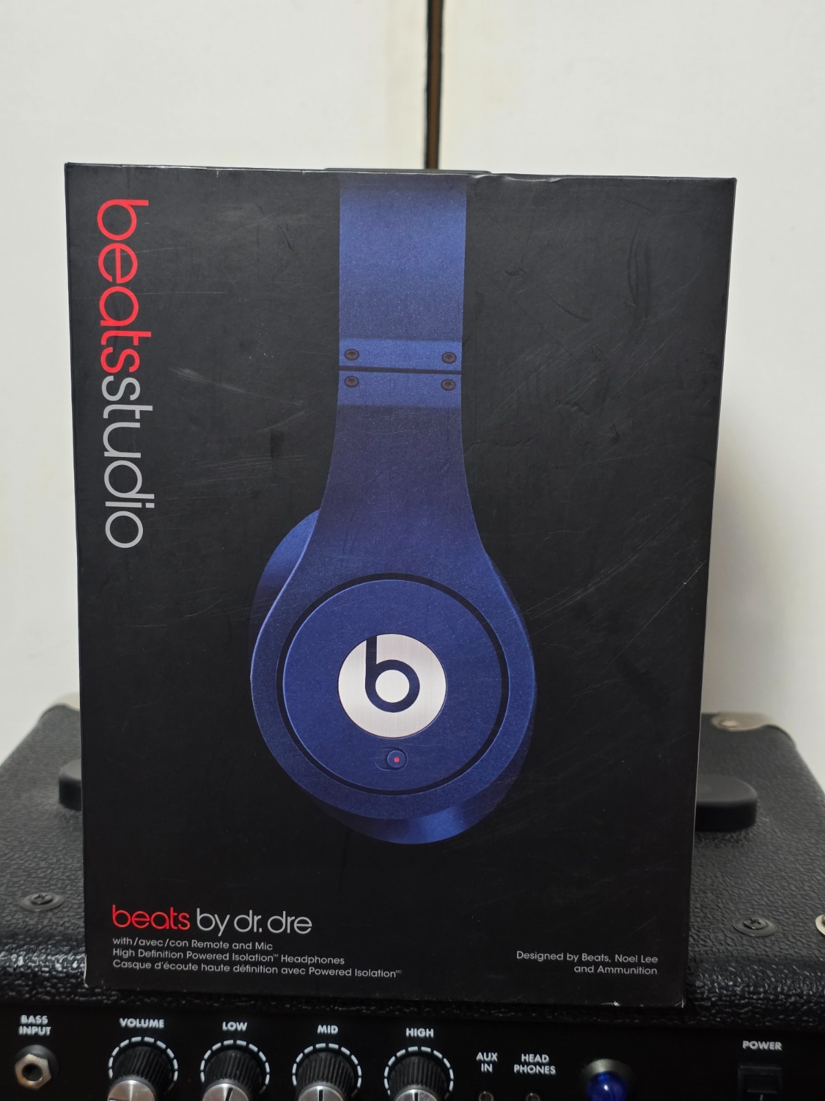 Beats by Dre Studio Navy – original from 2012, all materials included