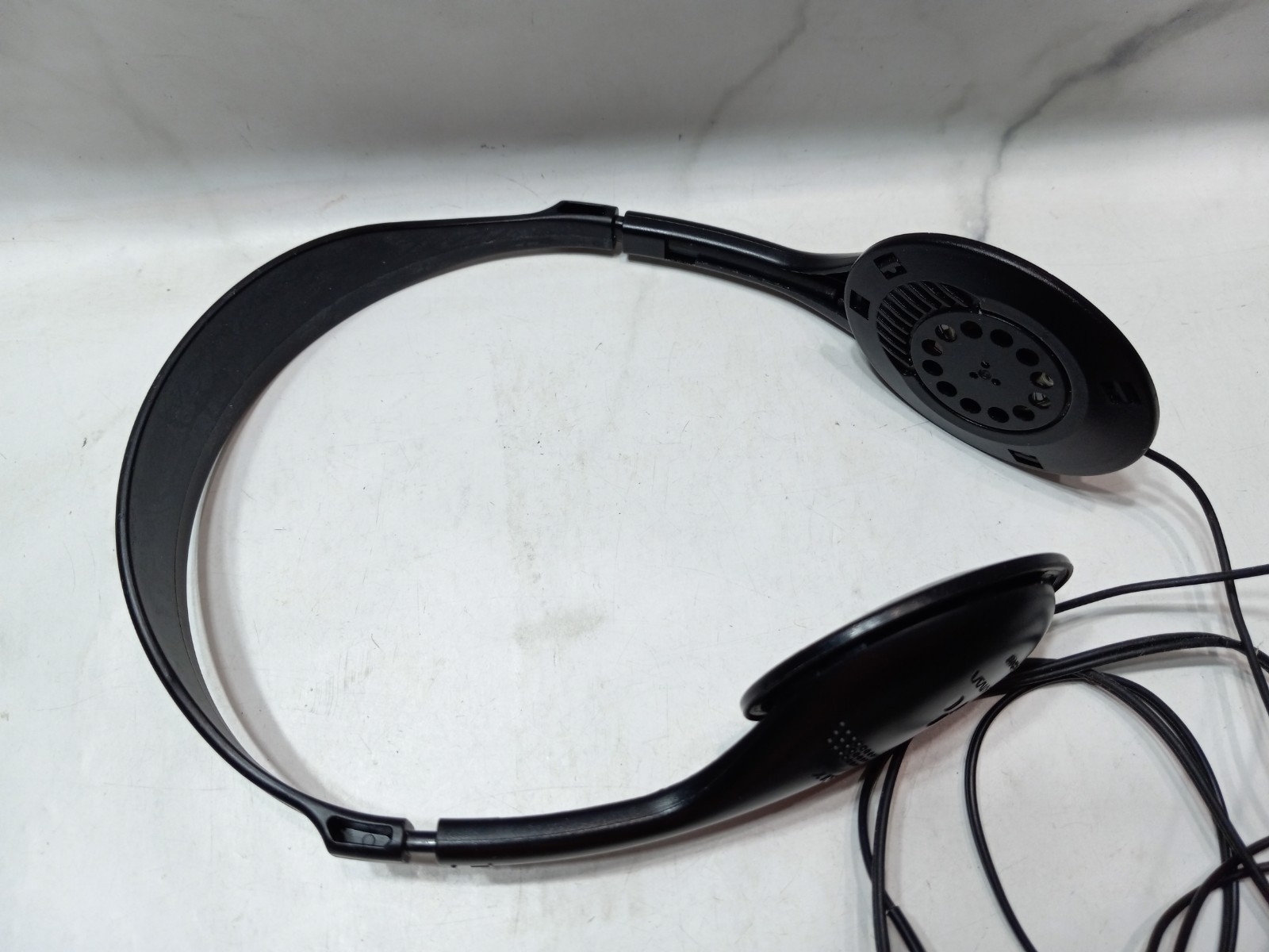 SONY MDR-027 Headband Headphones NO Ear Foams Tested Works