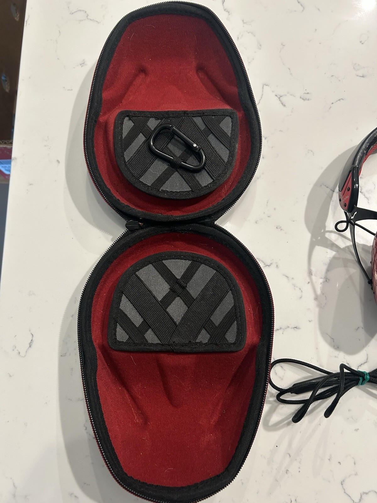 V-MODA Crossfade LP Headphones Red And Black
