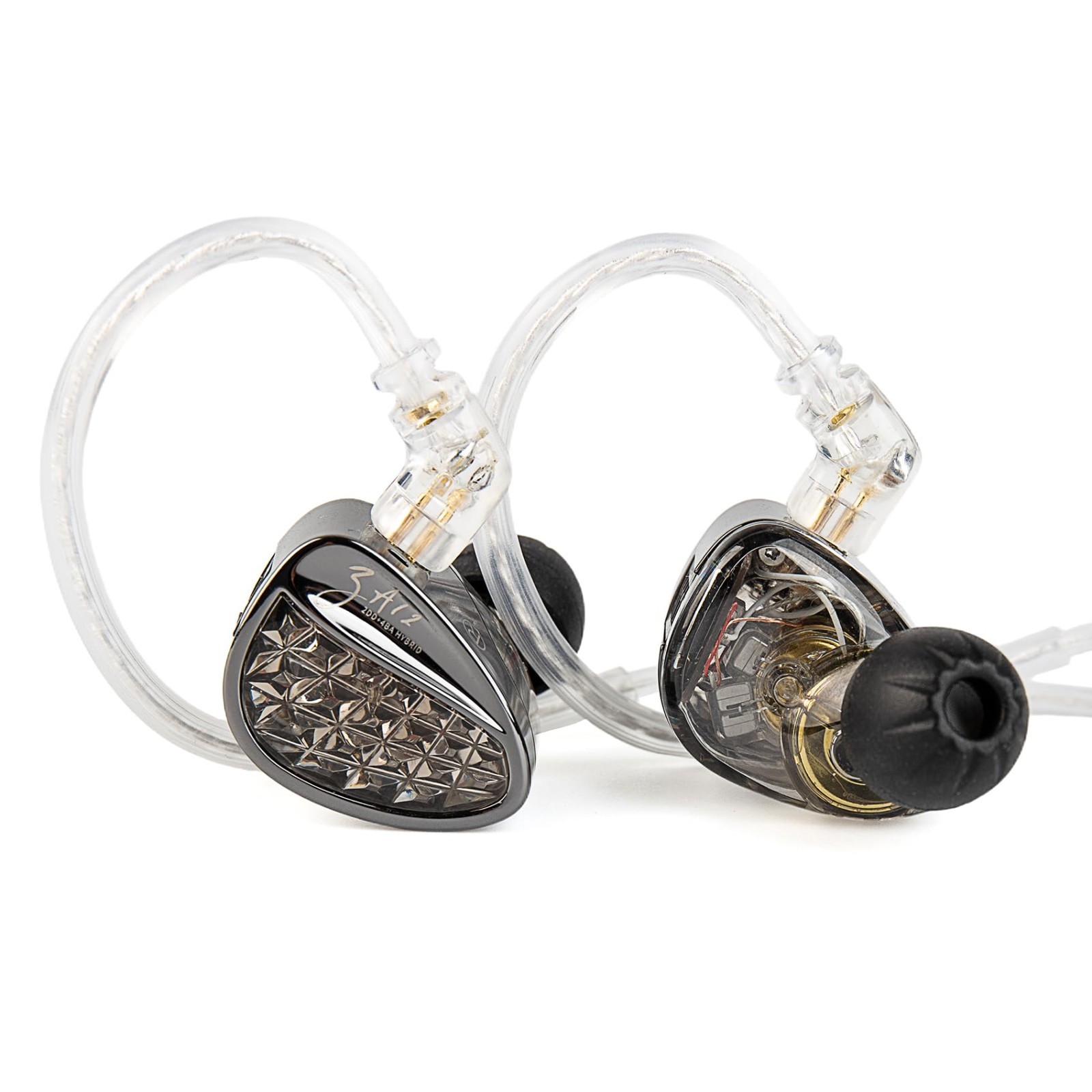 Hybrid Wired Gaming Earbuds, 2DD+4BA IEMs, Crystal Clear Sound, Audiophile Quali