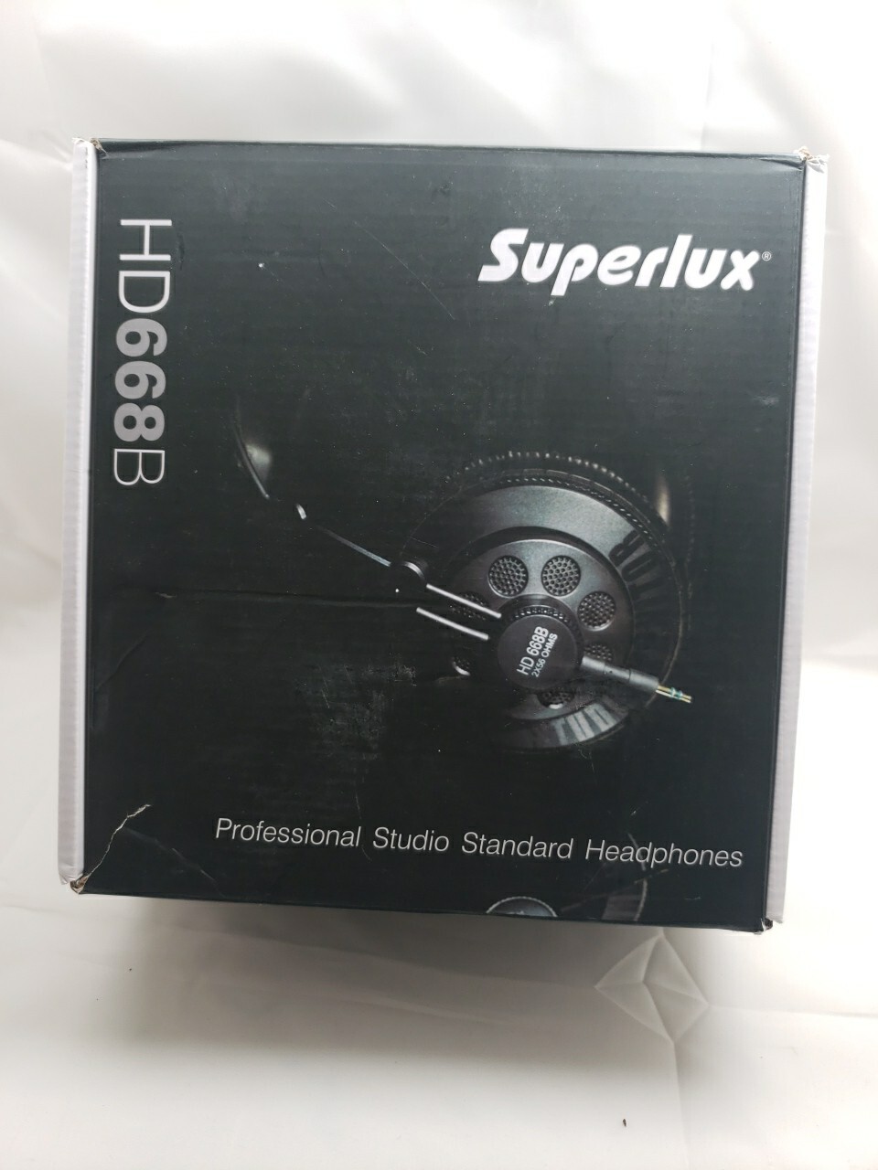 Superlux Professional Monitor Over Ear Headphone HD668B Semi-Open type Black