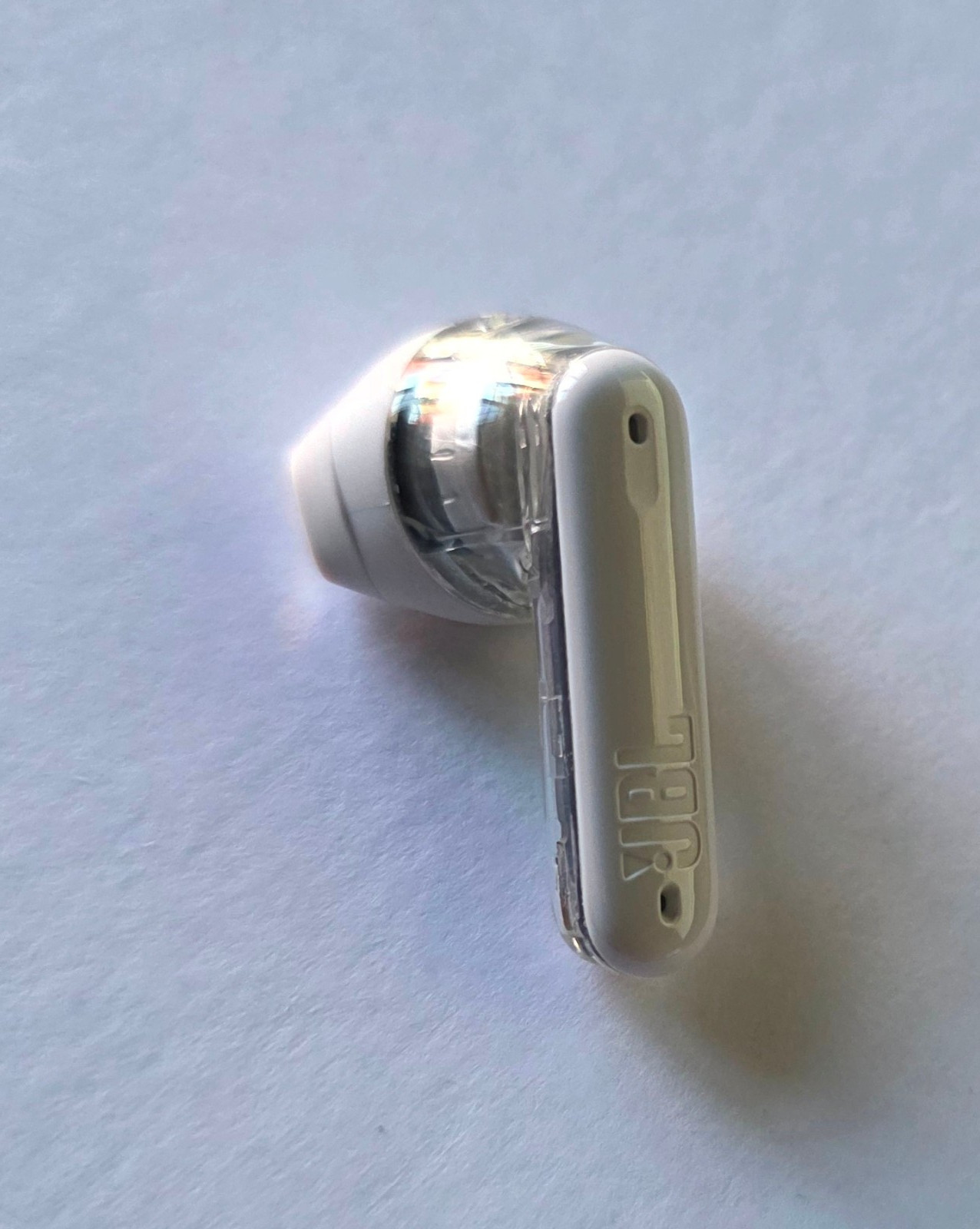 Unused Ghost White JBL Tune Flex True Wireless LEFT SIDE ONLY Earbud in Bulk Pk