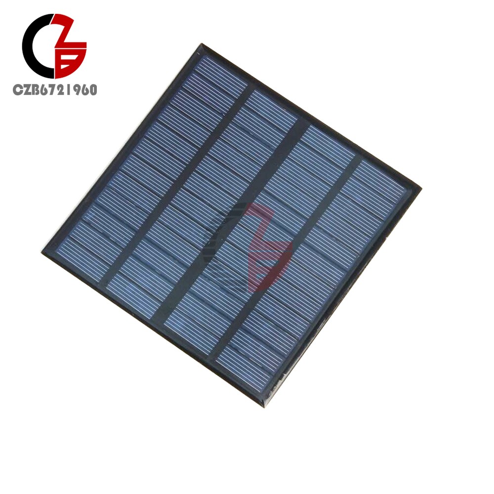 30Pcs 12V 3W Mini Mono Solar Panel Small Solar Cell PV Module Charger