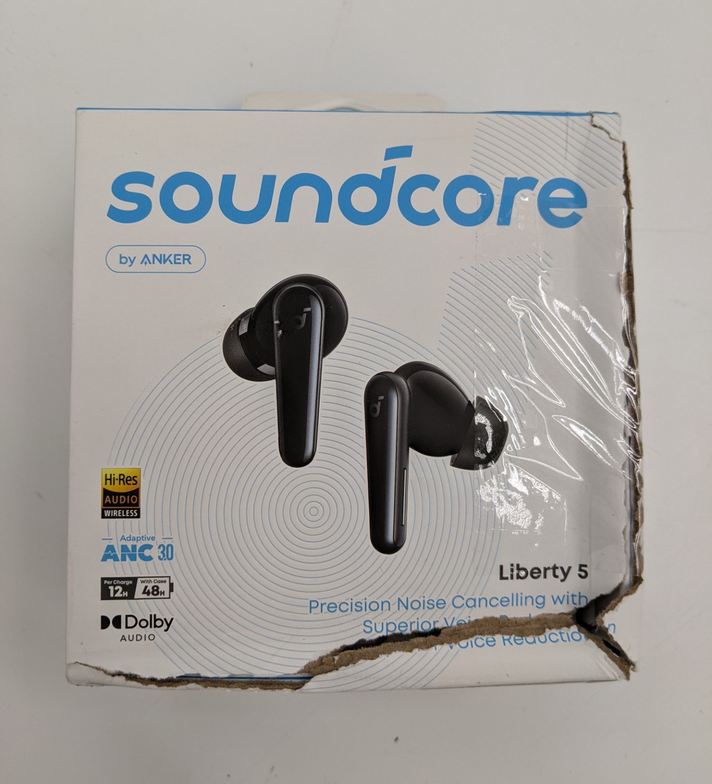 Soundcore Liberty 5 Wireless Earbuds Adaptive ANC3.0 Immersive Dolby Audio 6-Mic