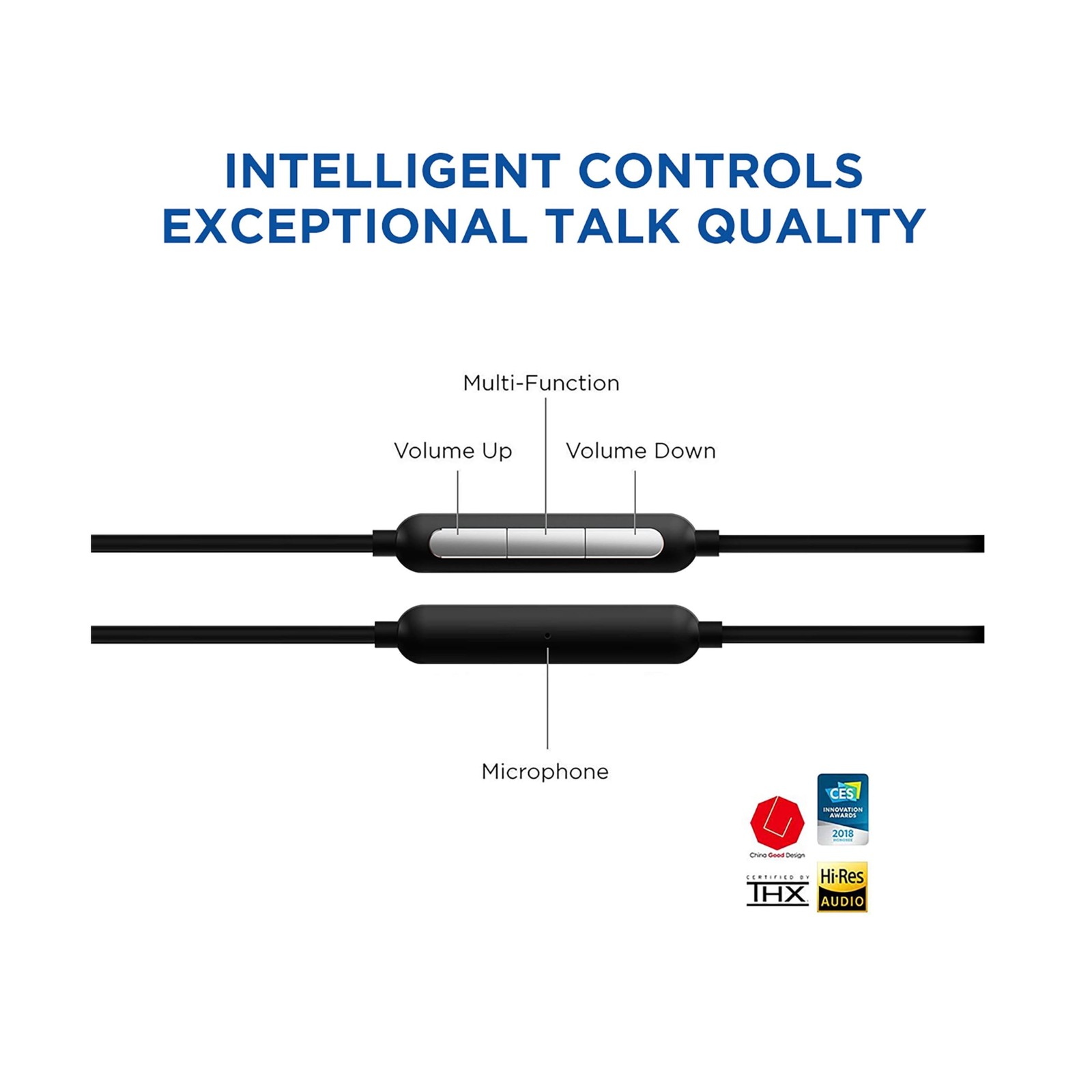 1MORE Triple Driver in-Ear Earphones Hi-Res Headphones with High Resolution, …