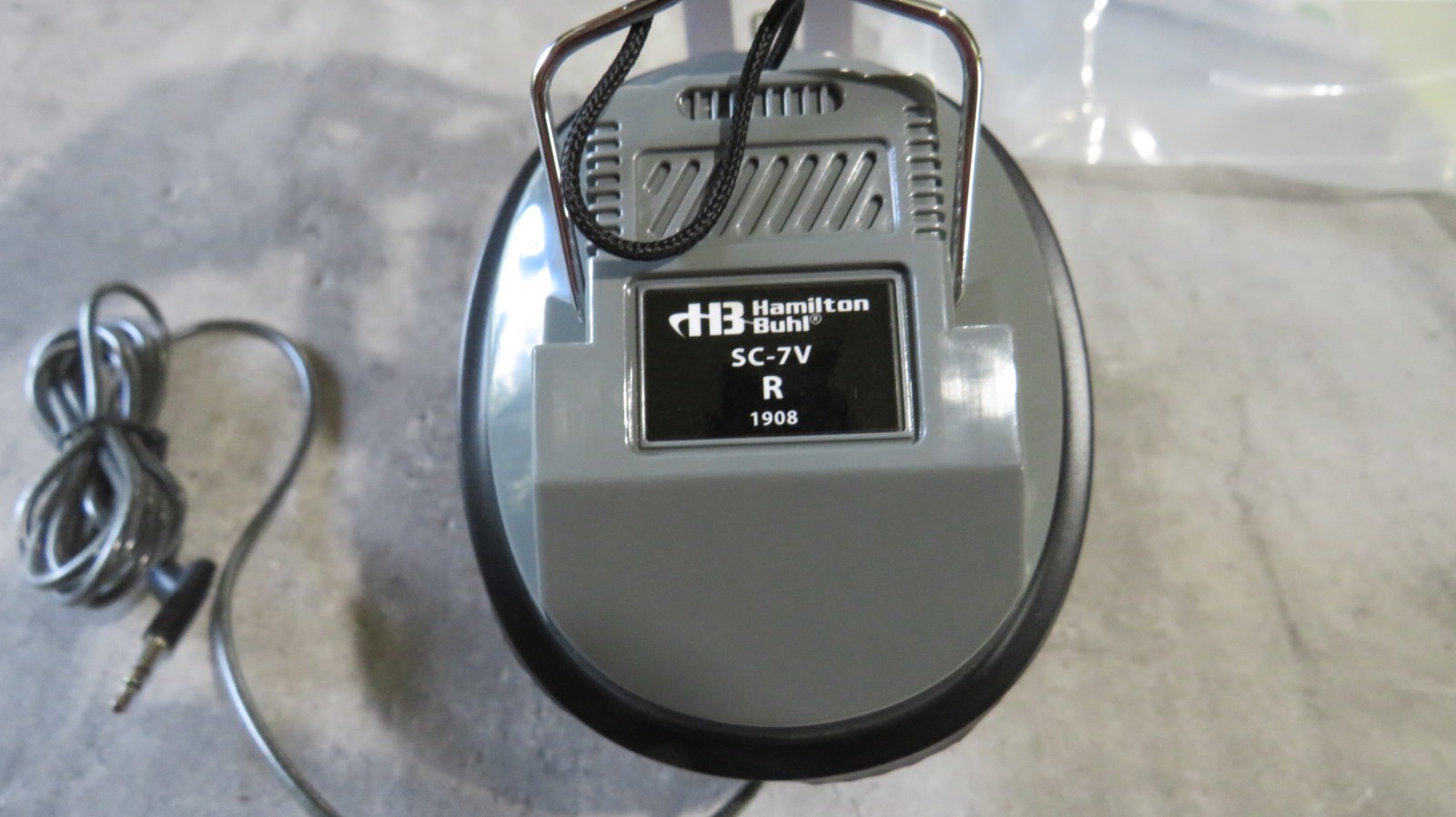 Hamilton Buhl SchoolMate Deluxe Headphones with Volume Control, Gray (SC-7V)