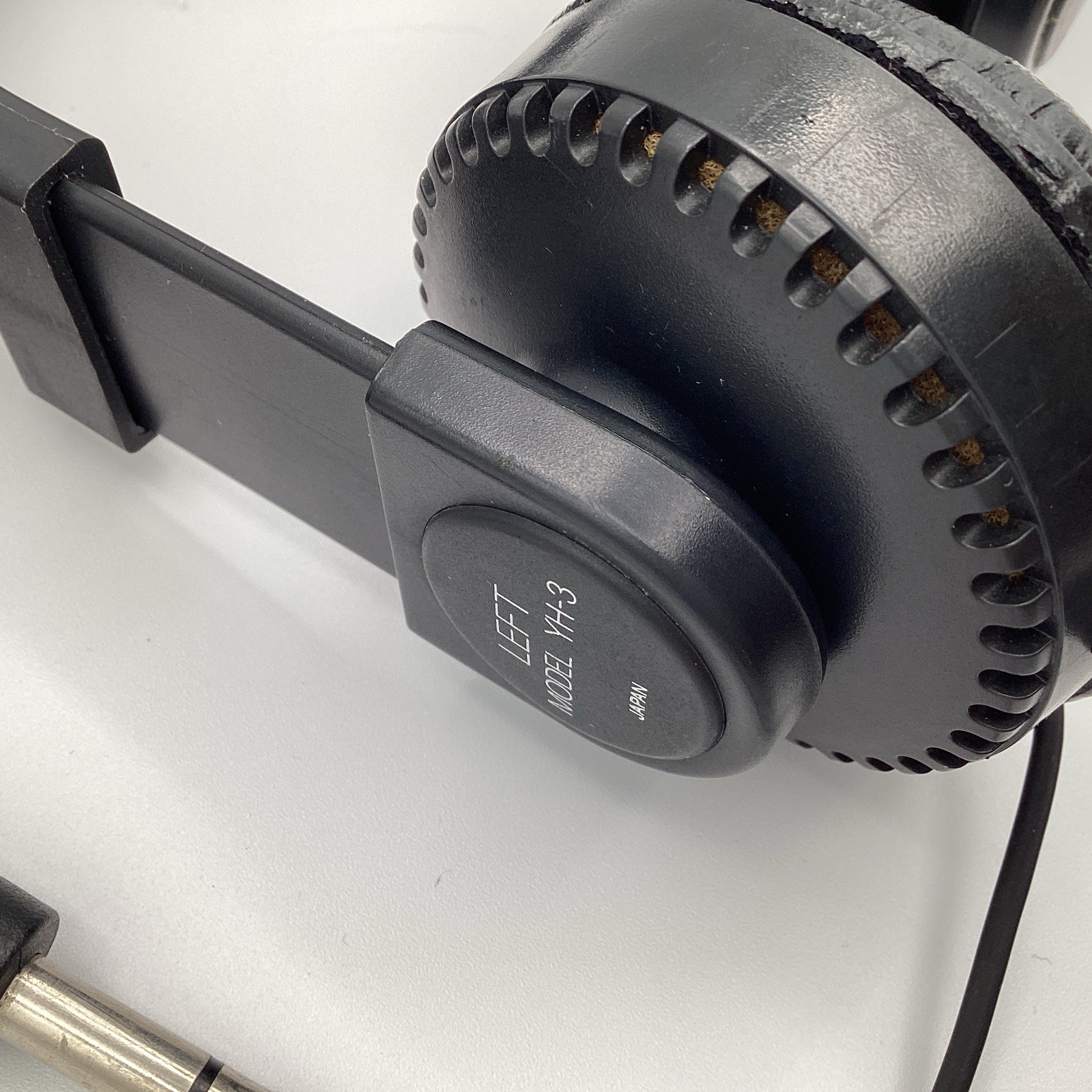 Vintage Yamaha YH-3 Orthodynamic Headphones Made in Japan 1/4″ Plug Tested