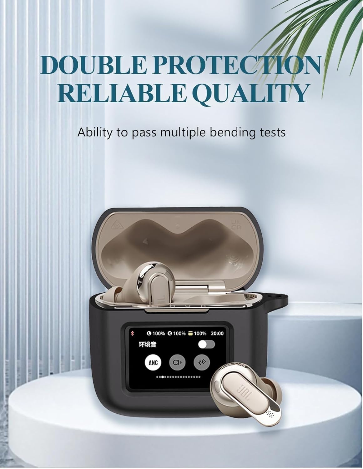 Case for JBL Tour Pro 3 – True Wireless Noise Cancelling Earbuds, Soft Silico