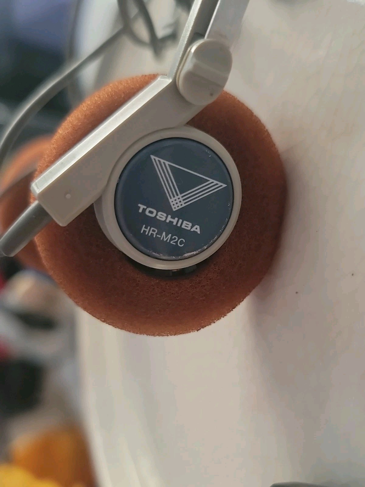 Vintage Toshiba HR-M2C Wakman Wired Earphones w/ Cushions – Japan – Excellent