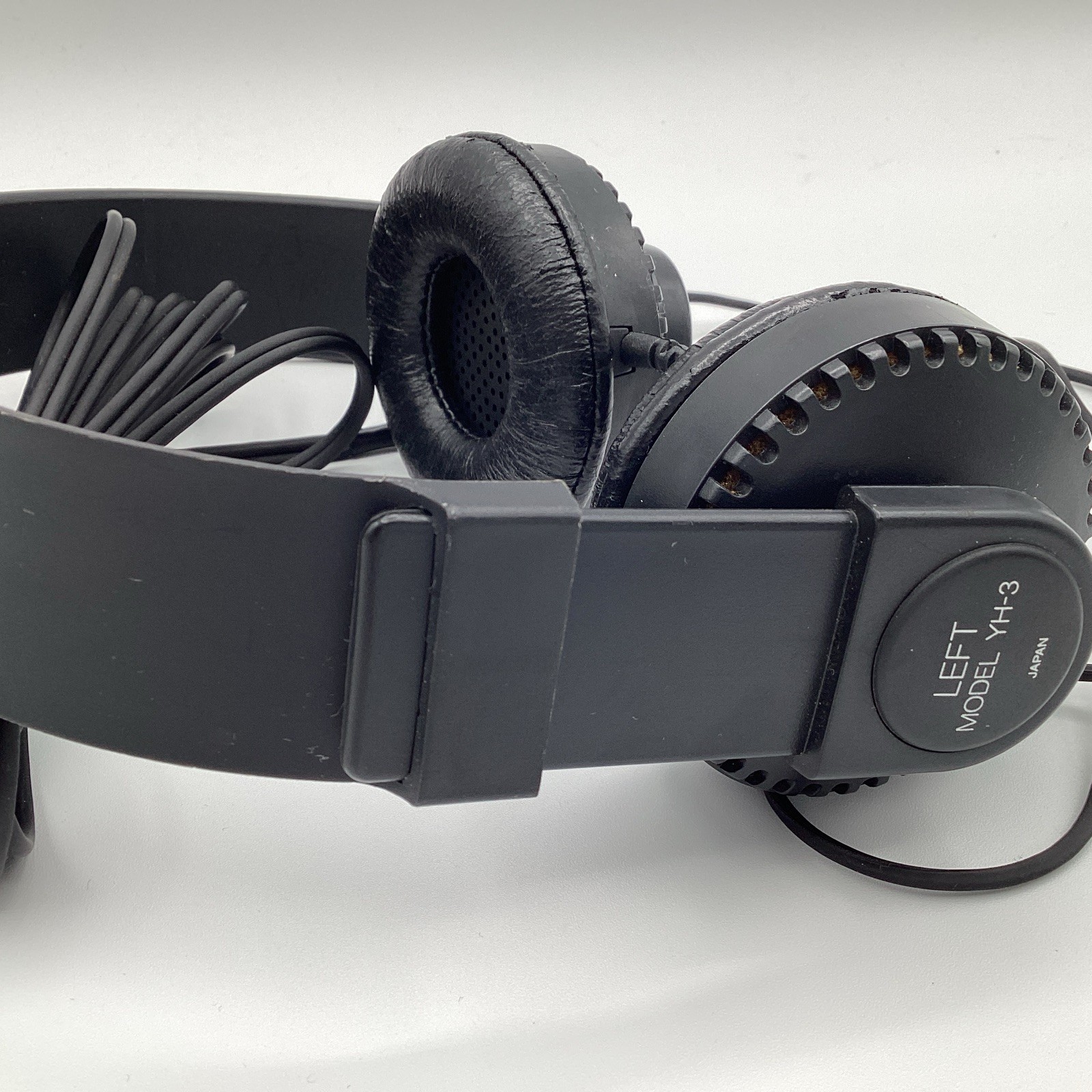 Vintage Yamaha YH-3 Orthodynamic Headphones Made in Japan 1/4″ Plug Tested
