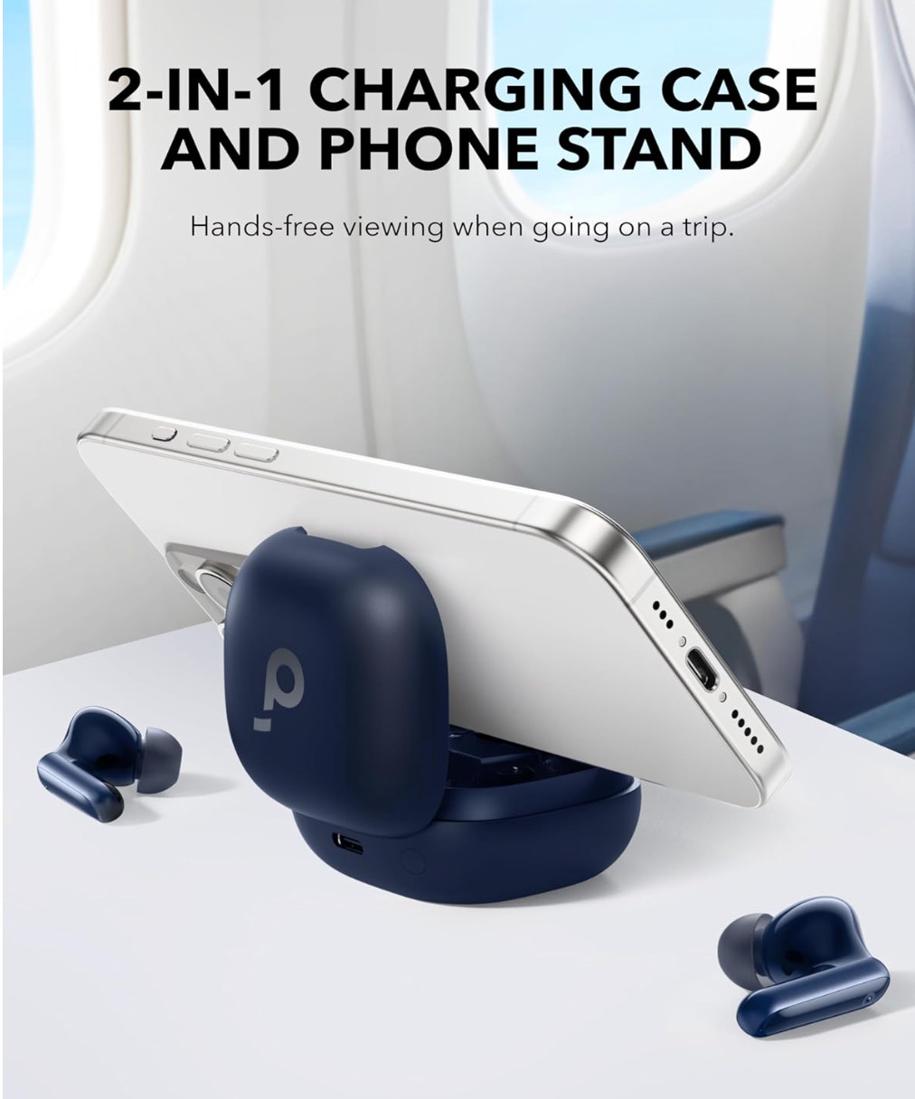 Anker Soundcore P40i Wireless Earbuds Smart ANC Bluetooth New Damaged Box