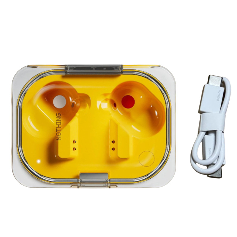 Nothing Ear (a) Wireless Earbud Replacement Original Charging Case – (Yellow)