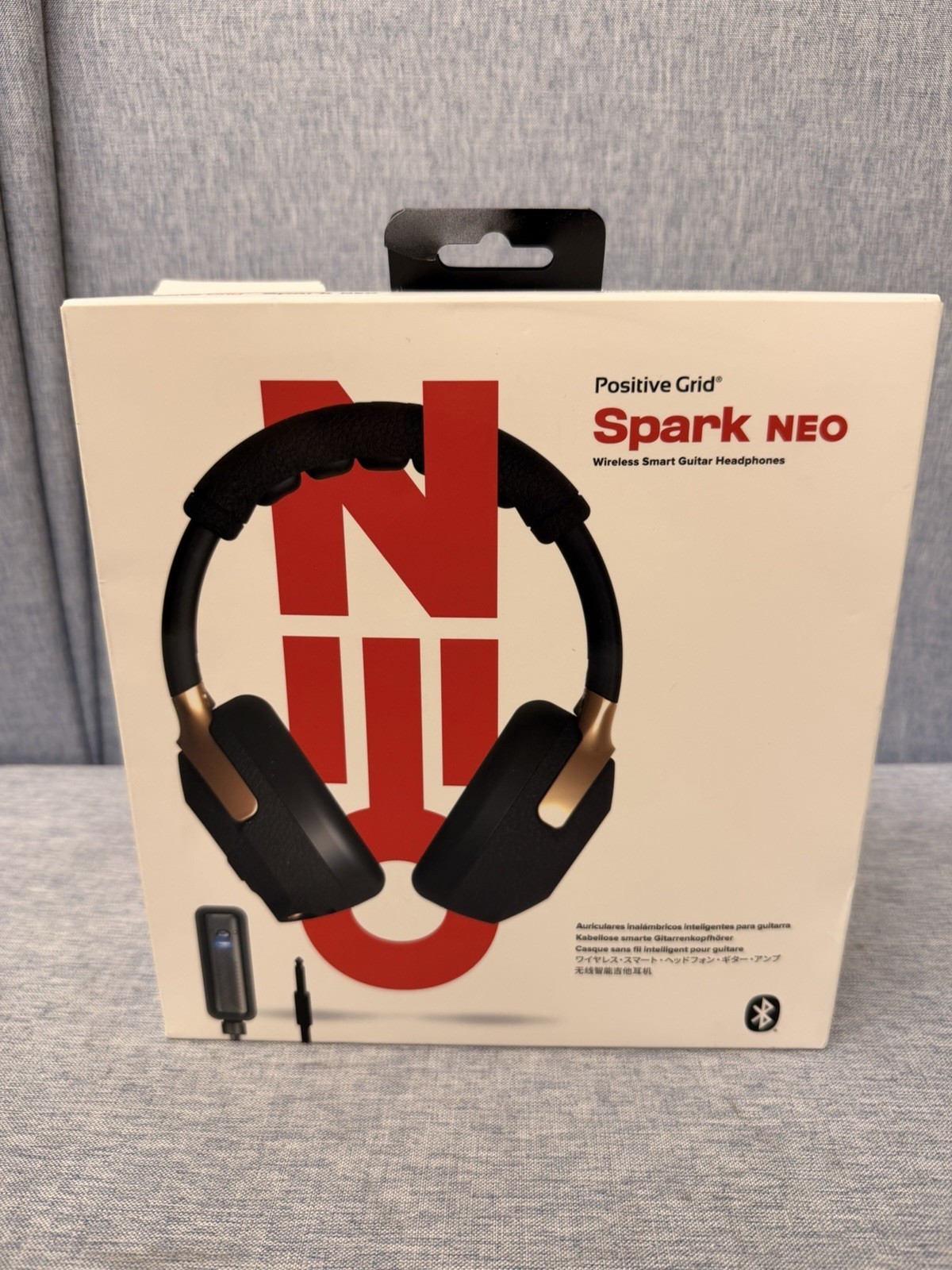 Positive Grid Spark NEO Wireless Smart Guitar Headphones, Black