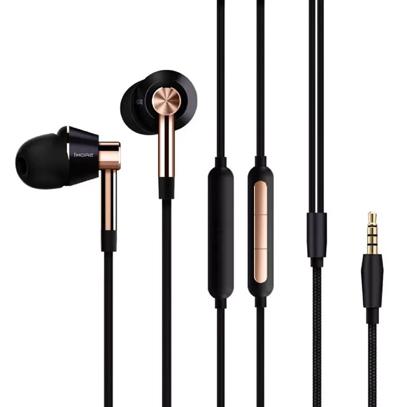 1MORE Triple Driver In-Ear Hi-Res Earphones Headphones 3.5mm Plug