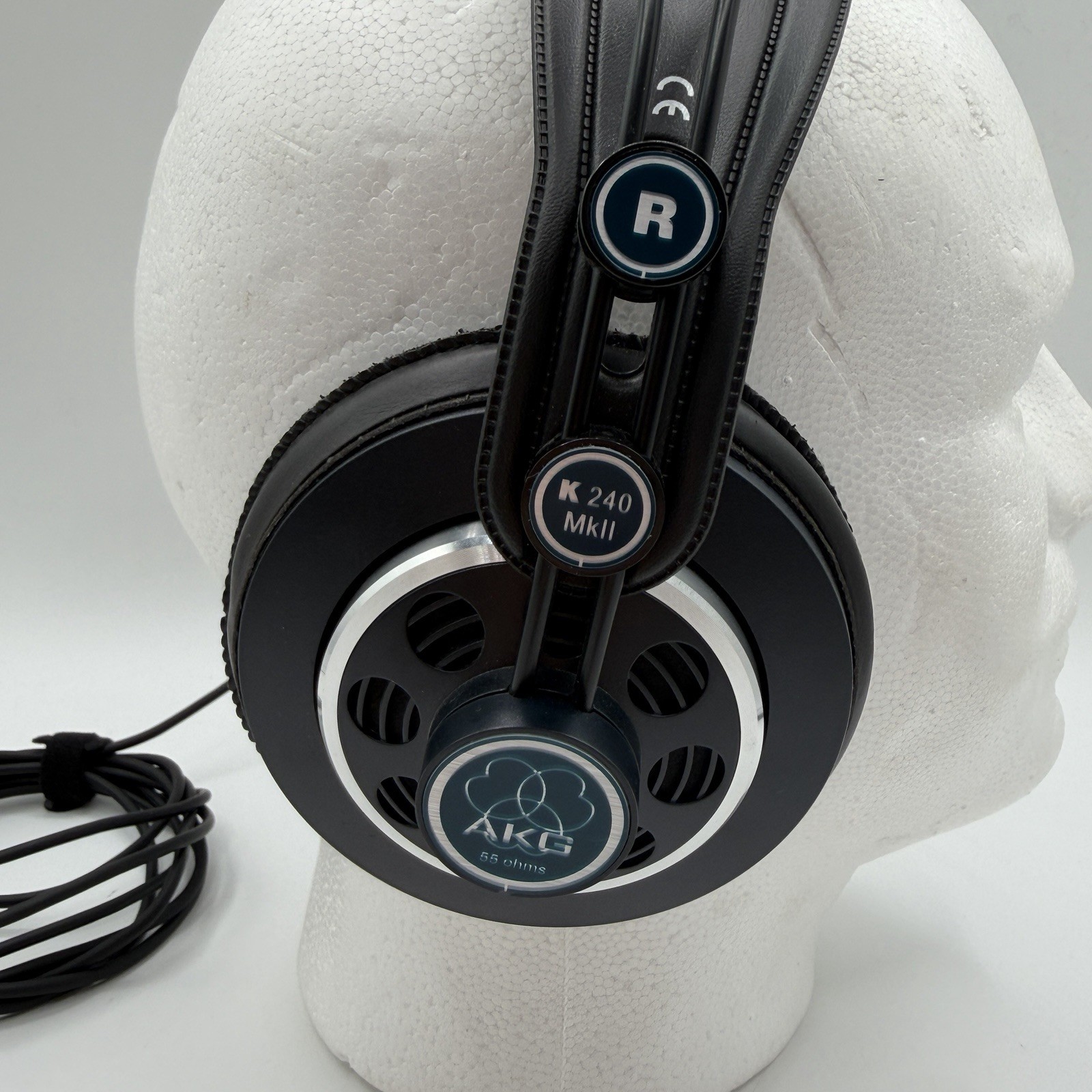 Used AKG K240 MKII Over the Ear Semi-Open Studio Headphones