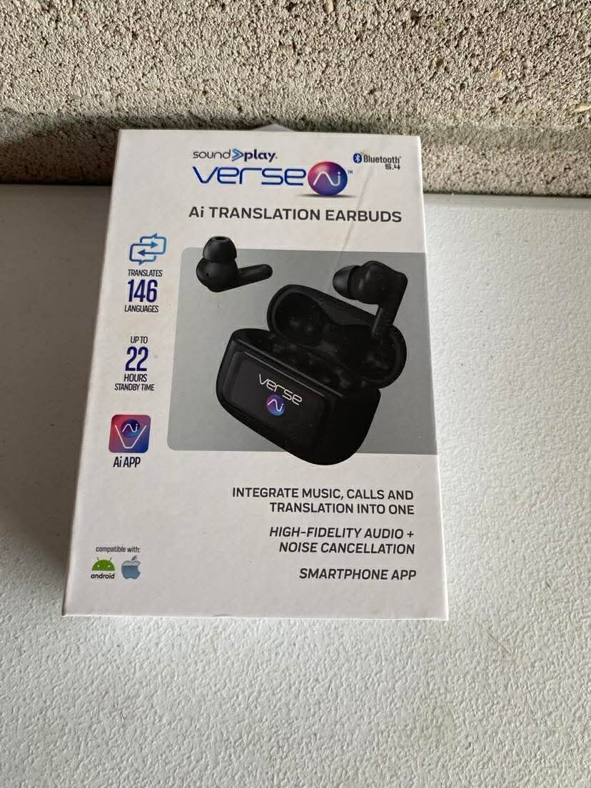 Verse.ai Language Translation Earbuds –