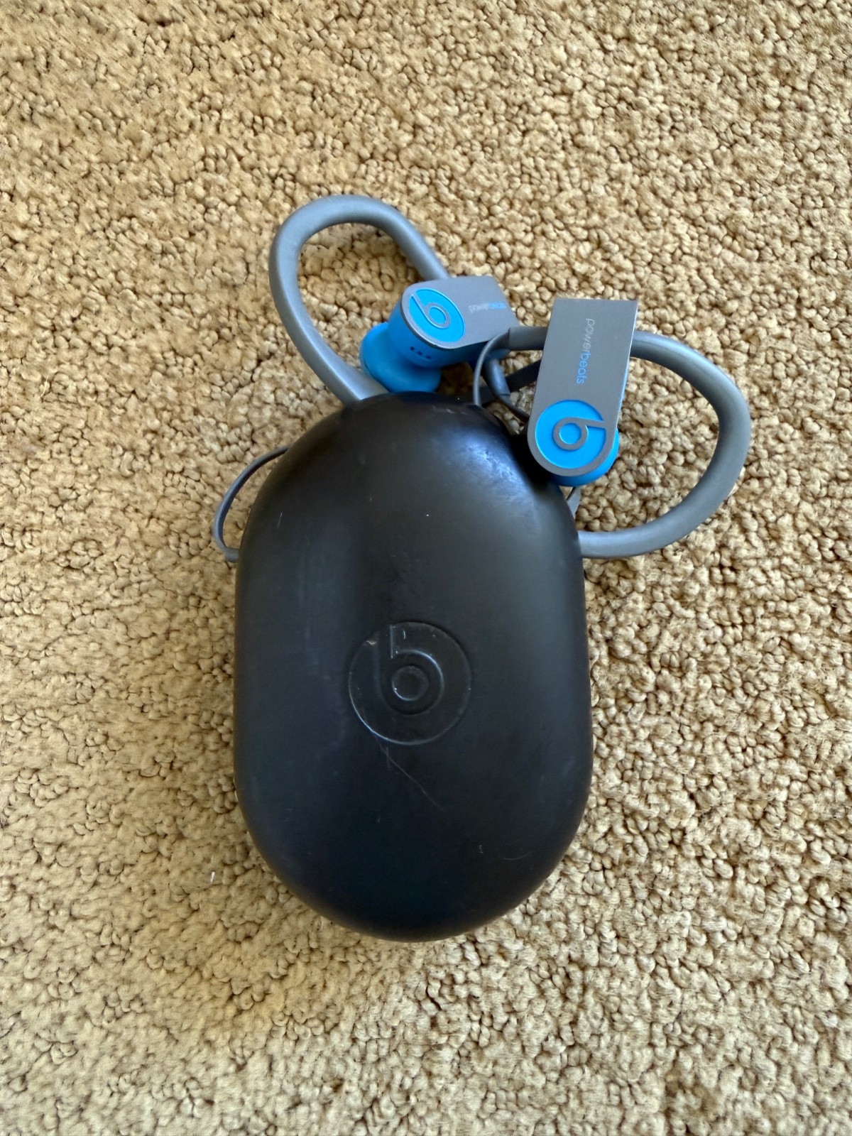 Beats by Dr. Dre Powerbeats3 Wireless Headphones/Flash Blue Excellent Condition