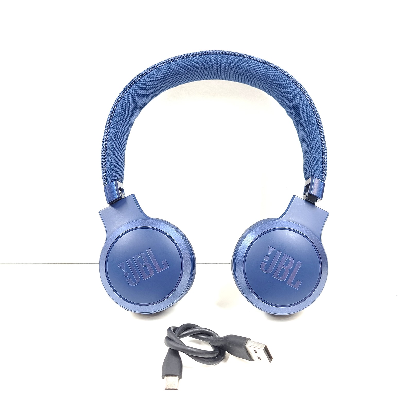 JBL Live 460NC Wireless On-Ear Noise Cancelling Headphones – Blue V1