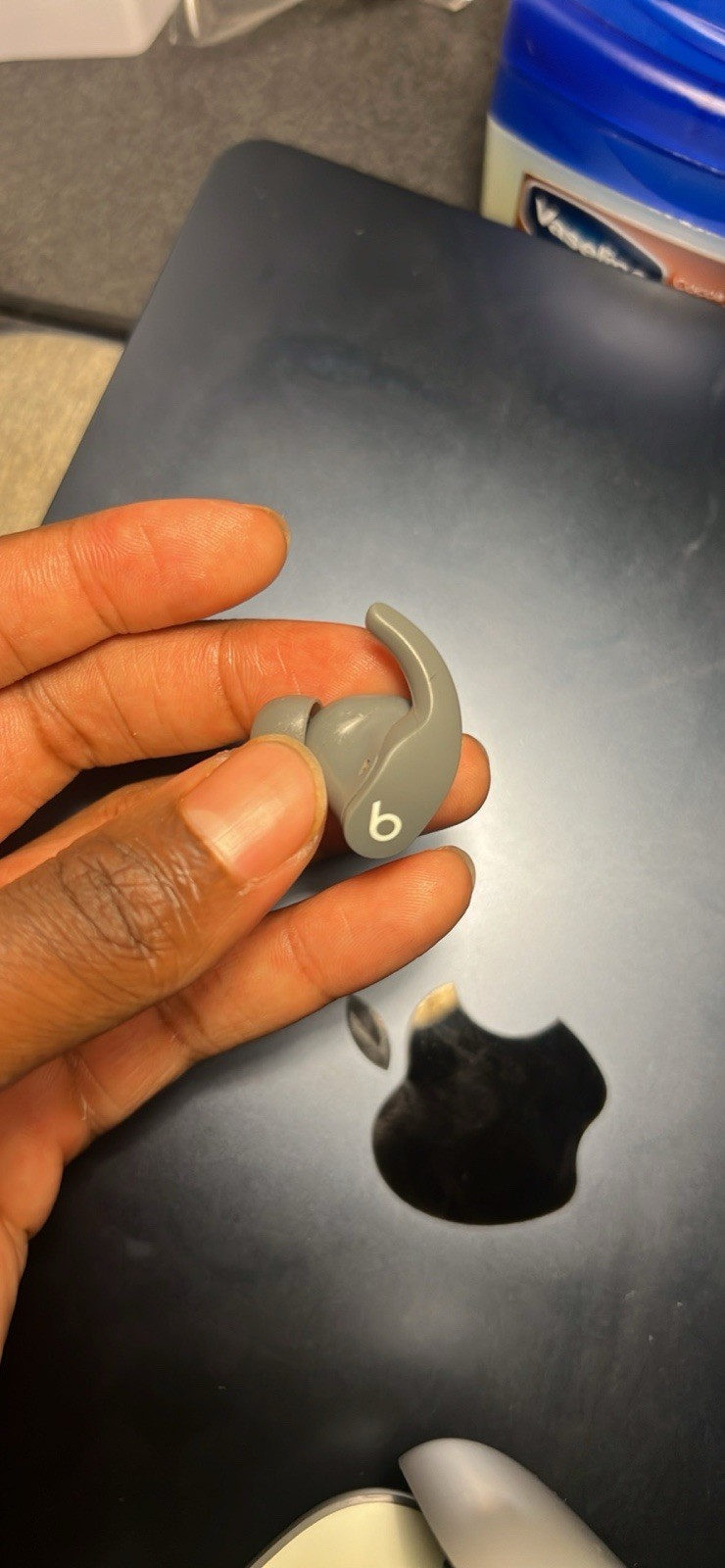 The ear buds are 2 years old in very good condition. Sounds quality works great