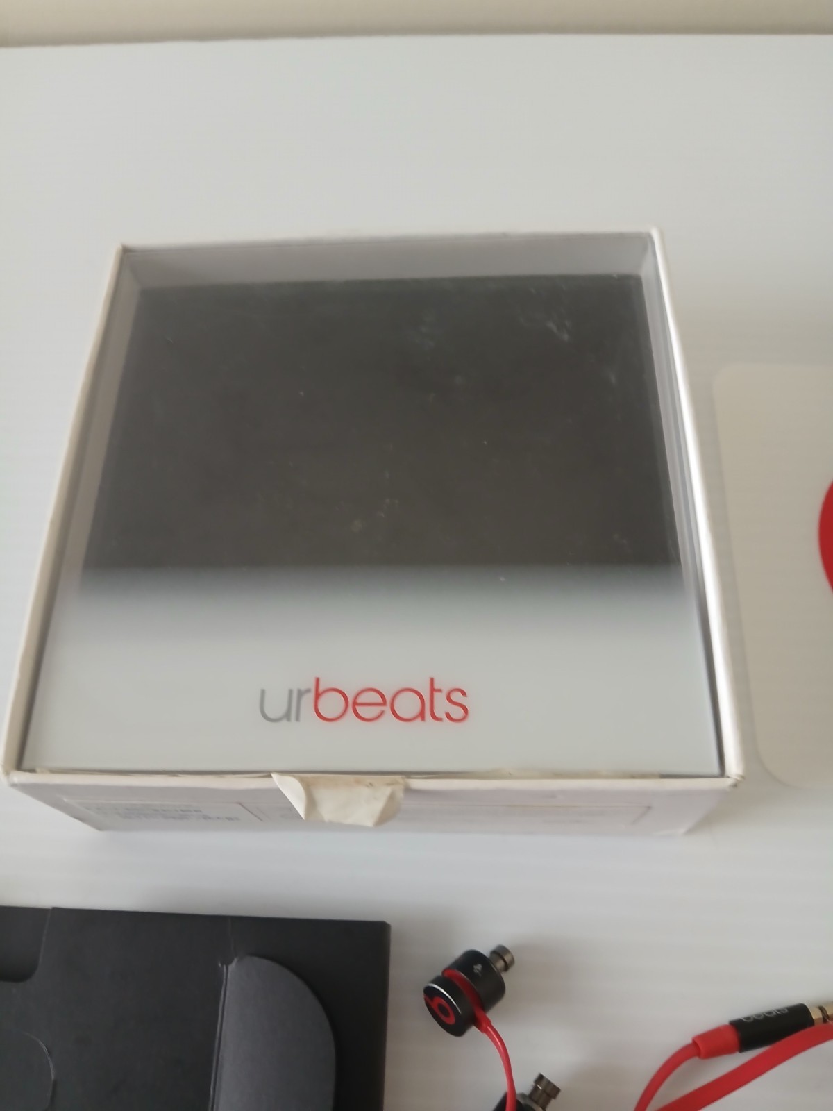 Beats by Dre UrBeats3 Wired Earphones + Beats Sticker Box- FOR PARTS ONLY