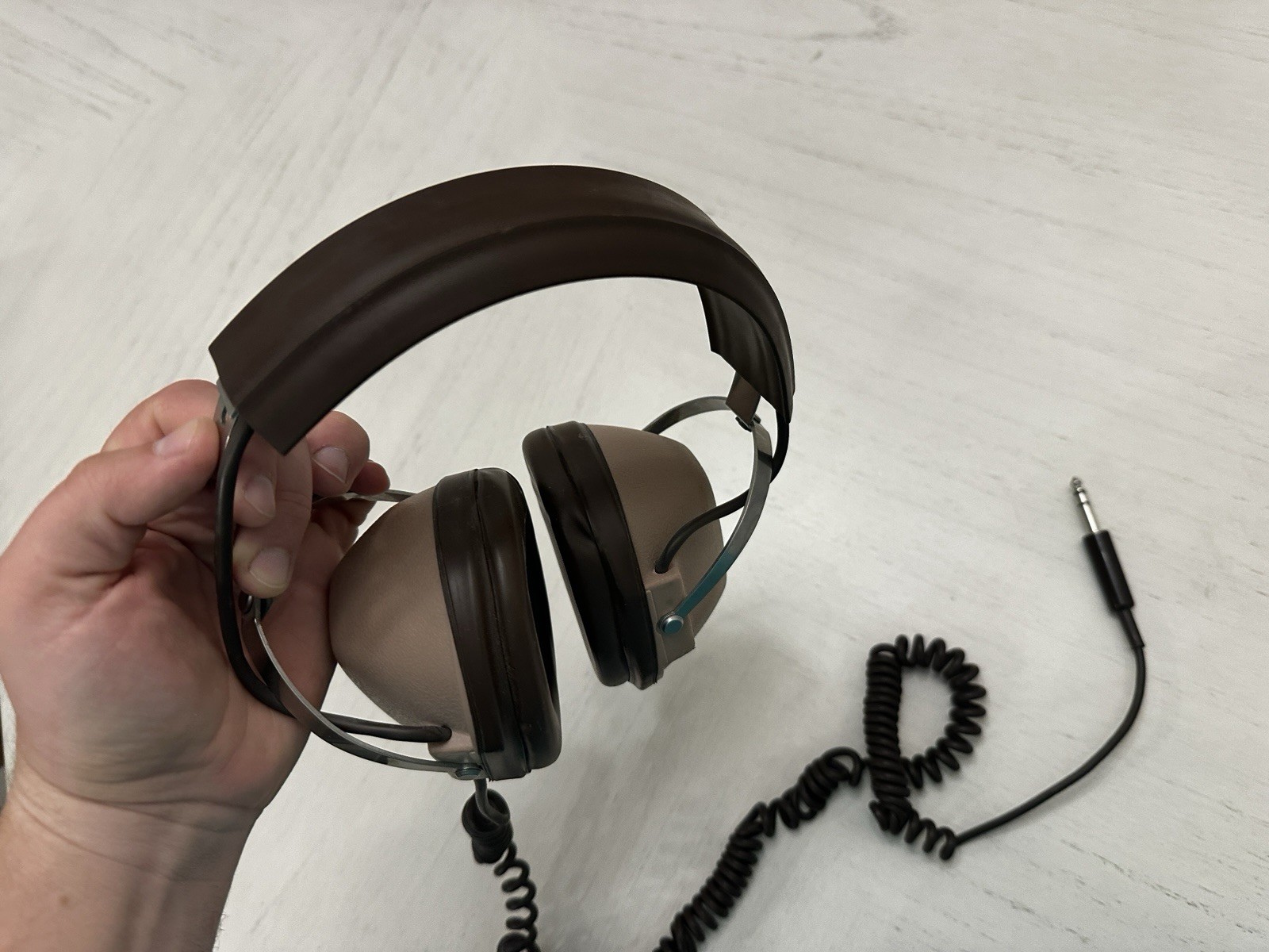 Realistic Custom Pro Headphones Stereo Made in USA Vintage Retro