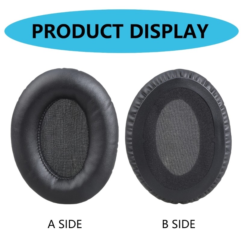 Protein Leather Ear Pads Ear Cushion Cover Earmuffs for 059/H1/H5 Headphone