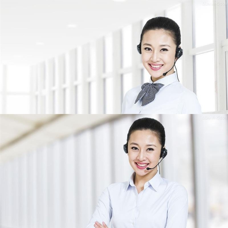 Adjustable Headsets RJ9/QD Interfaces 300° Rotating Microphones Voice Claritys