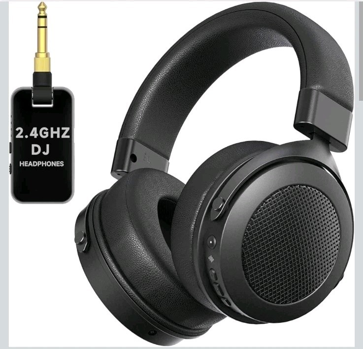 Auris 1000 2.4GHz True Wireless DJ Headphones Model# Captain 500