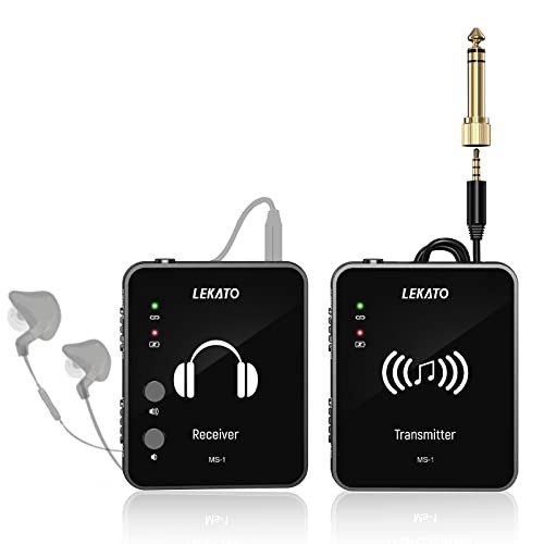 Wireless In Ear Monitor System 2.4GHz Stereo IEM Transmitter Receiver One to