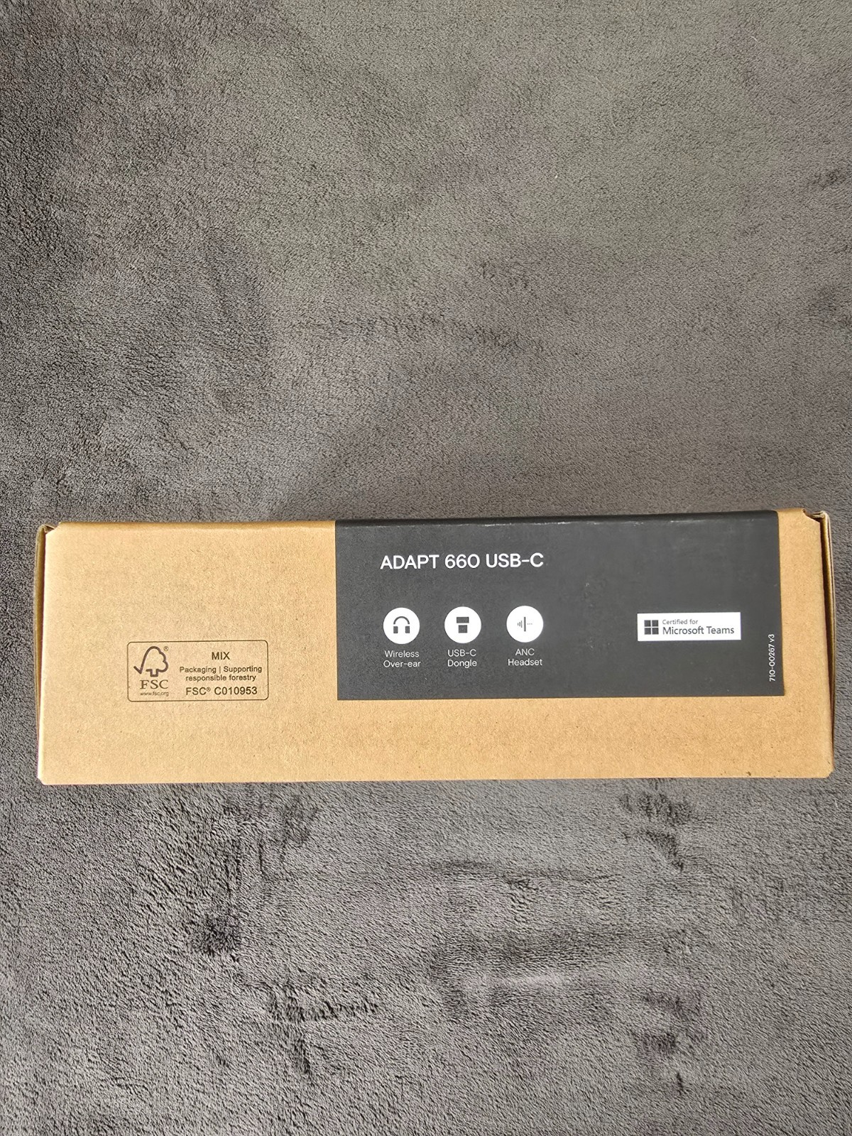 EPOS Adapt 660 USB-C (1001373) Premium Wireless ANC Headset with EPOS BrainAdapt