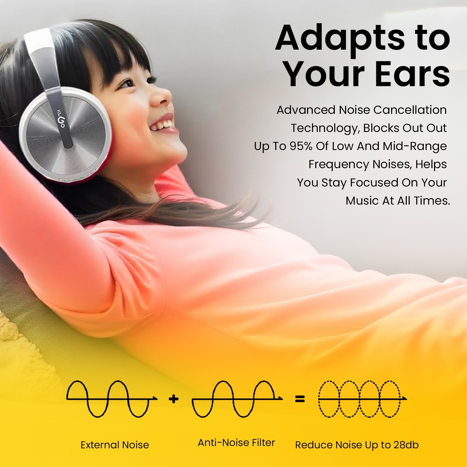 Bundle of 2– KLGO Earbuds + KLGO Over-Ear Headphones 10% Off Free Shipping