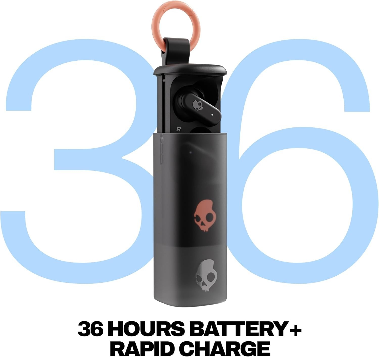 Skullcandy Dime Evo Wireless Earbuds, Bluetooth Headphones, Noise Isolating Fit,