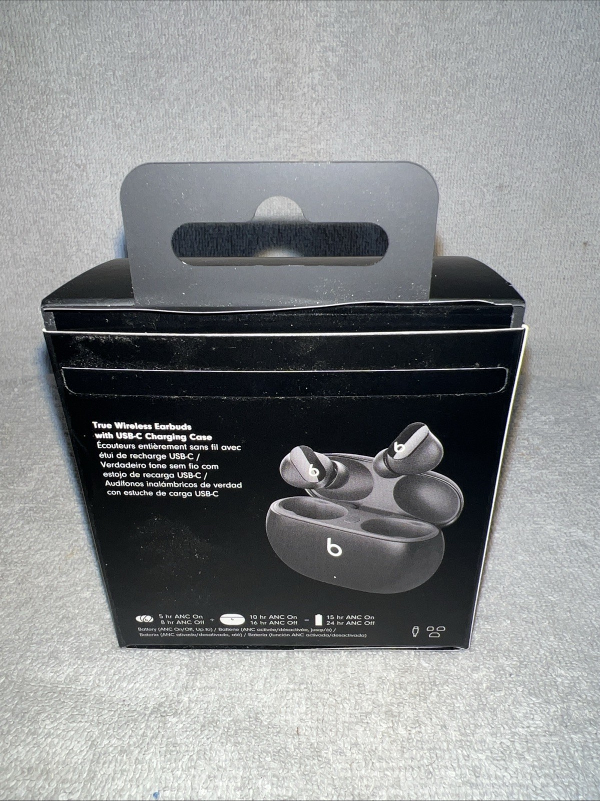 Beats Studio Buds – Active Noise Cancelling – BLACK