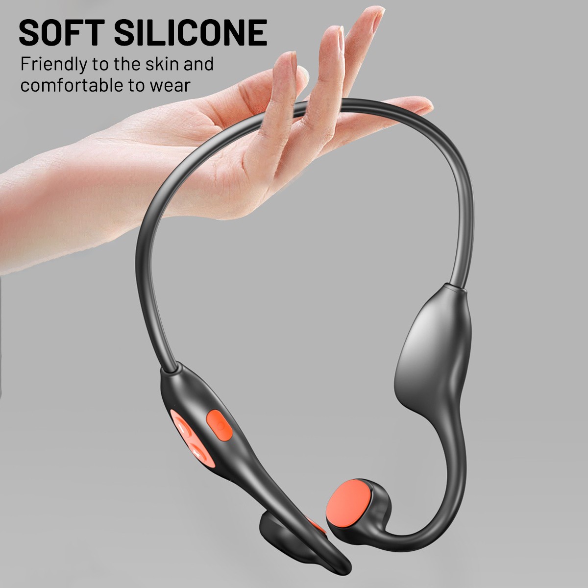 Bone Conduction Headphones Bluetooth Wireless Headset Outdoor Sport Earbuds