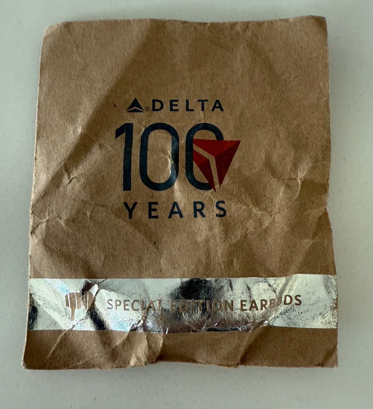 DELTA AIRLINES Delta 100 Years Special Edition Earbuds – NEW and UNOPENED