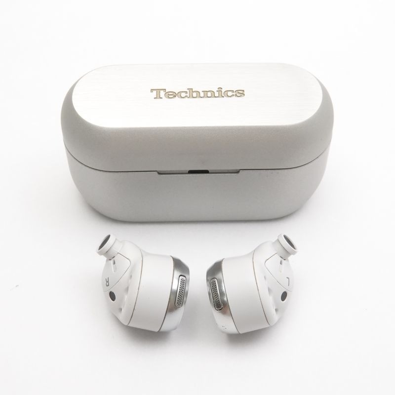 Technics EAH-AZ80-S Premium Hi-Fi True Wireless Bluetooth Earbuds Silver