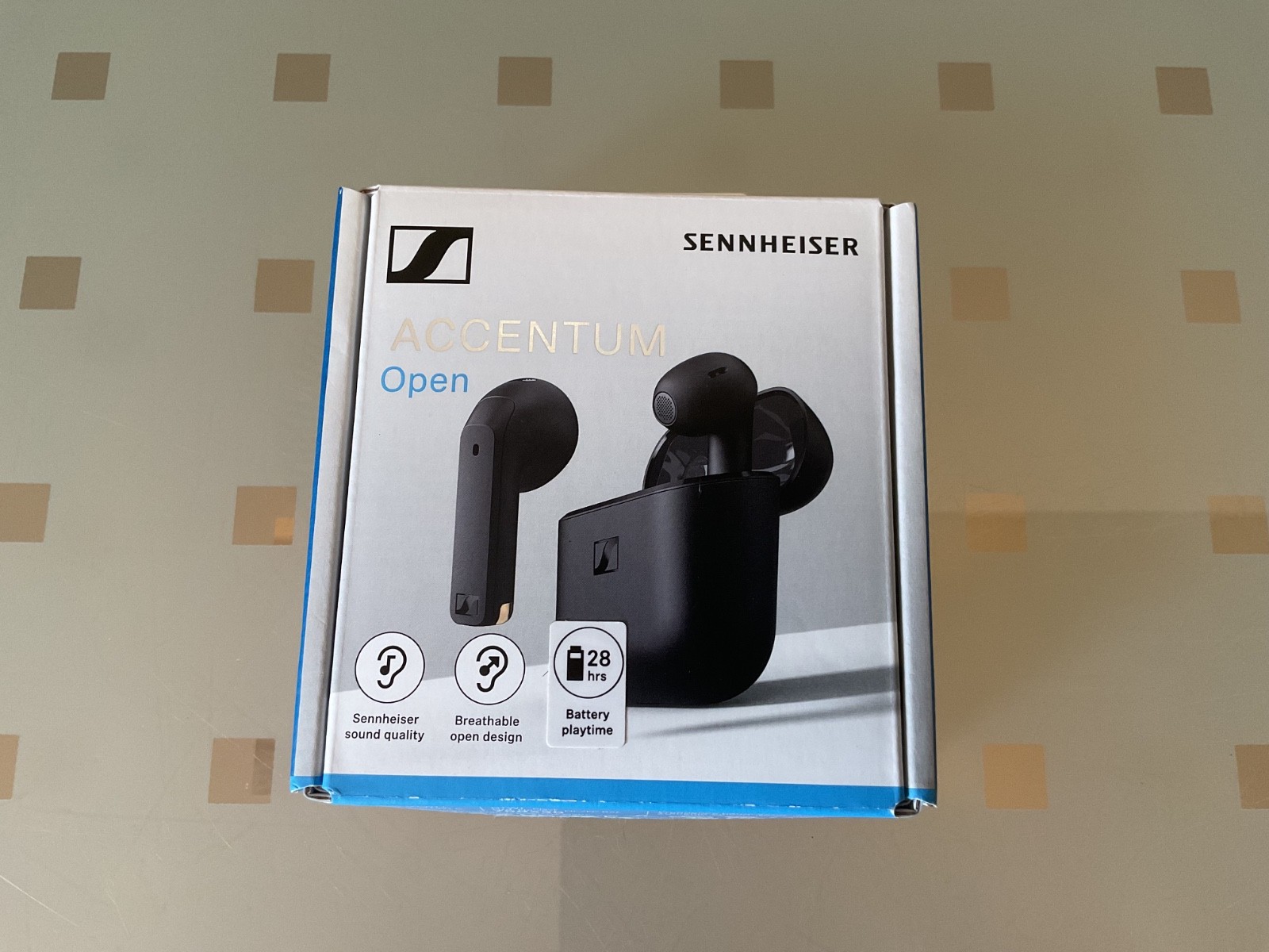 NEW! Sennheiser ACCENTUM Open Wireless Earbuds – Black