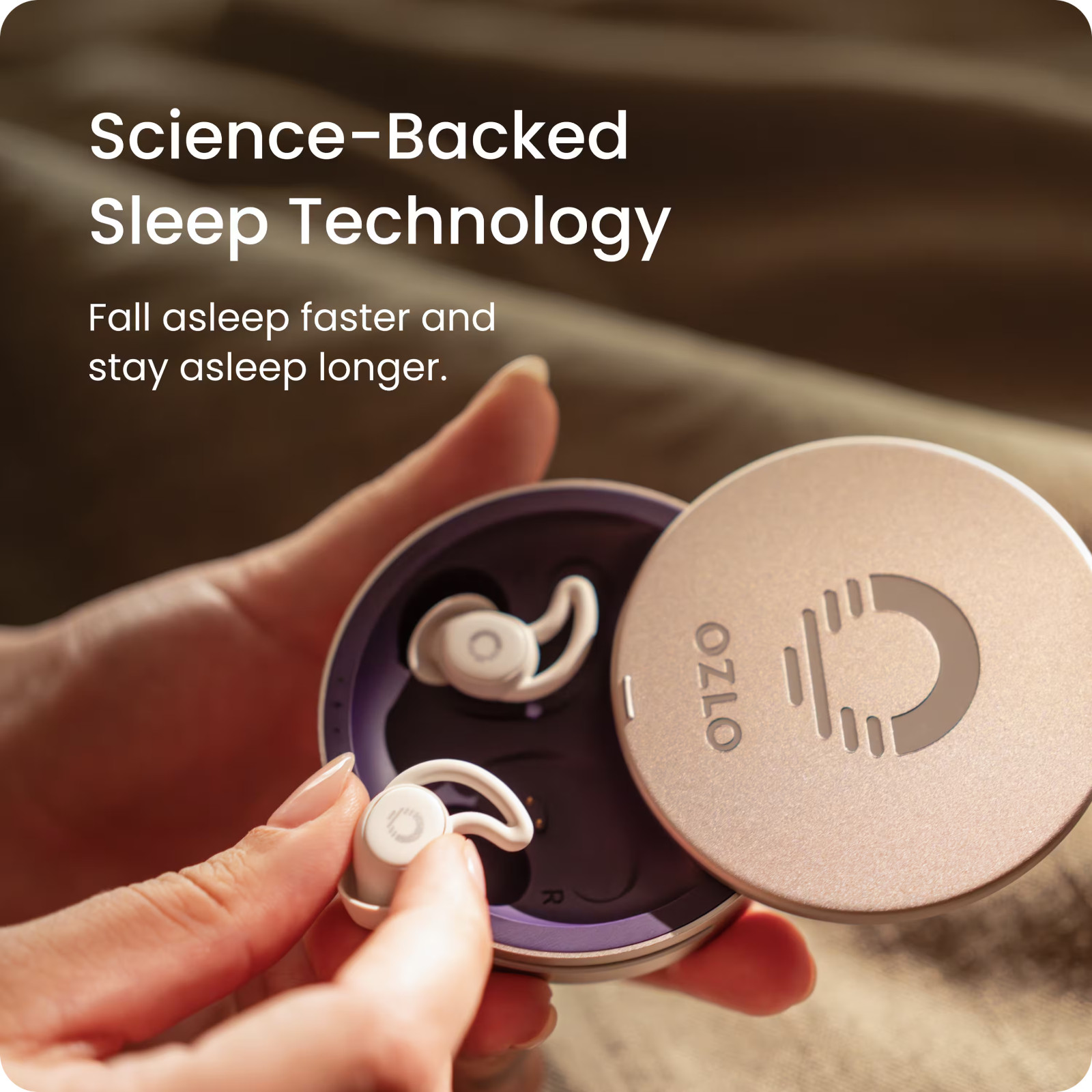 OZLO Sleepbuds Comfortable Side Sleeper Headphones NEW!