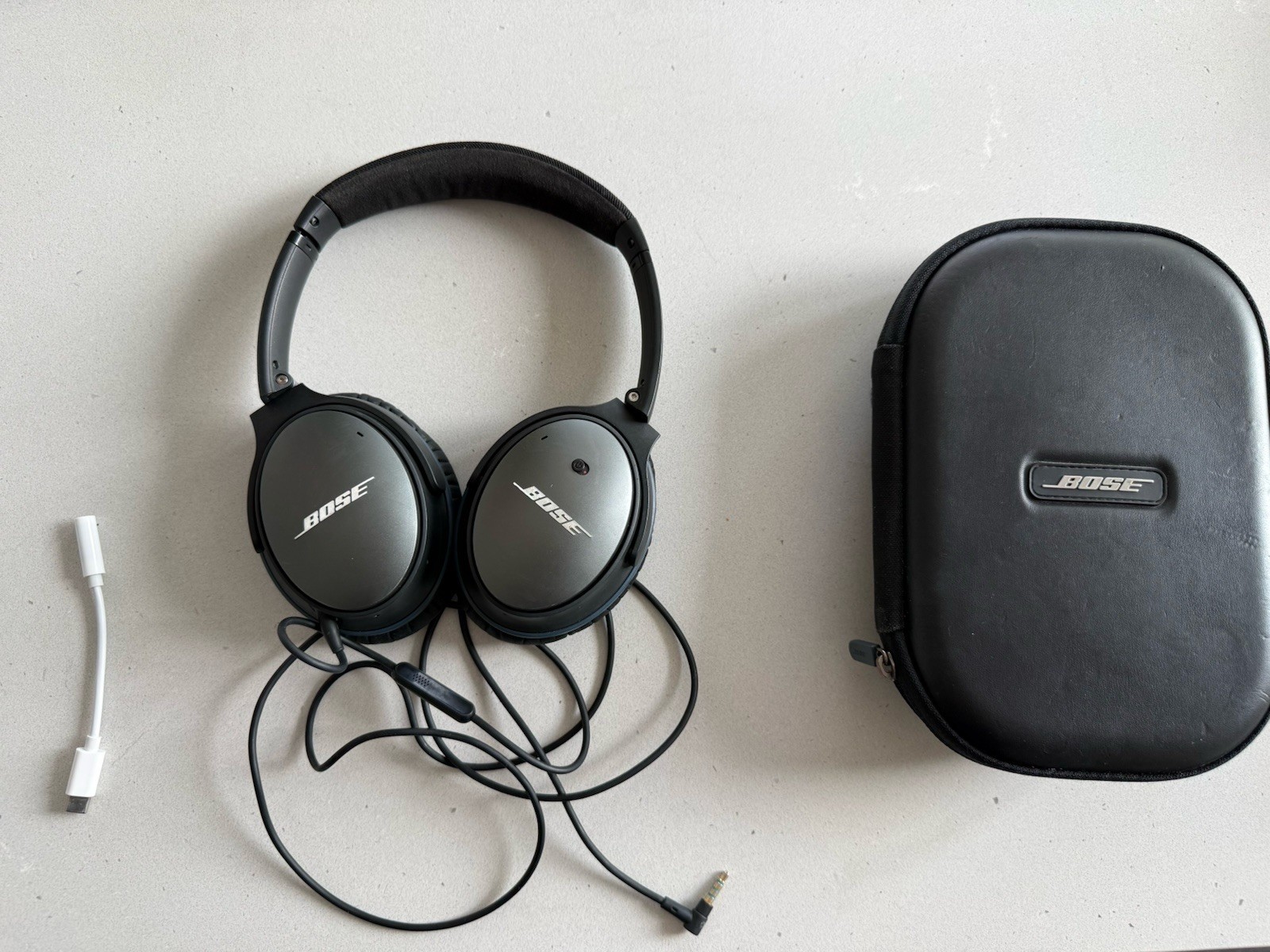 Bose QuietComfort QC25 Wired Noise Cancelling Headphones No Bluetooth Free Ship