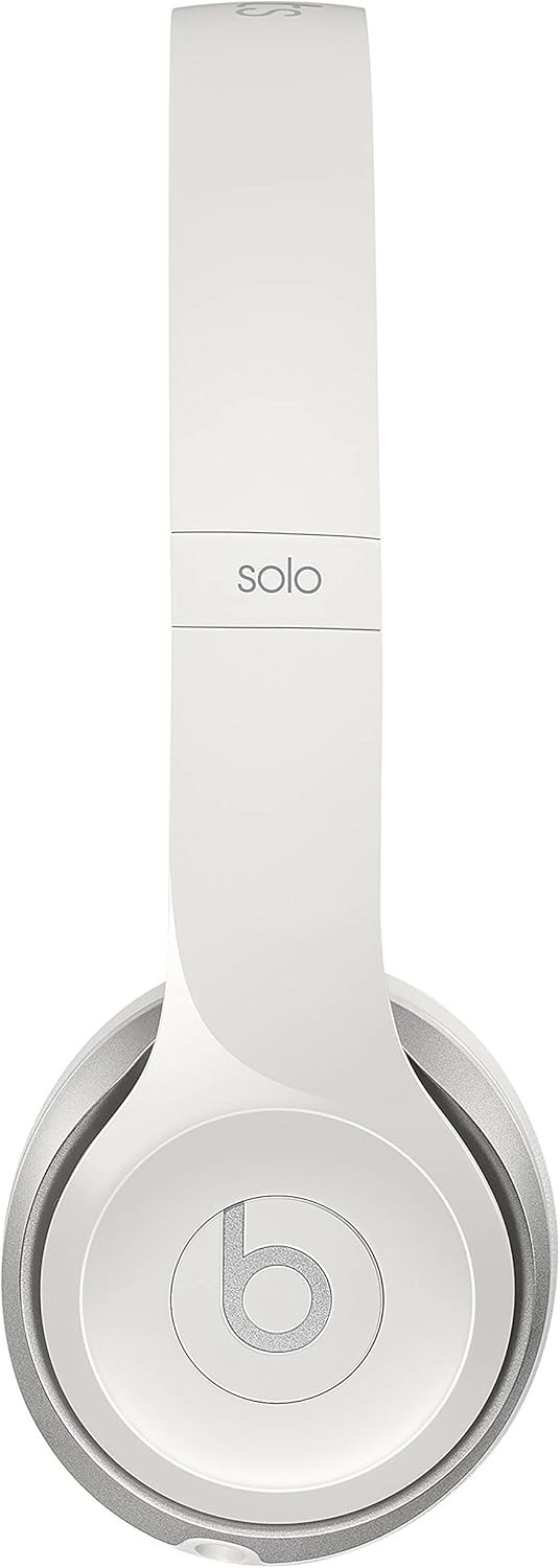 Beats By Dr. Dre Solo 2 Wired Headphones On-Ear Authentic – Gloss White