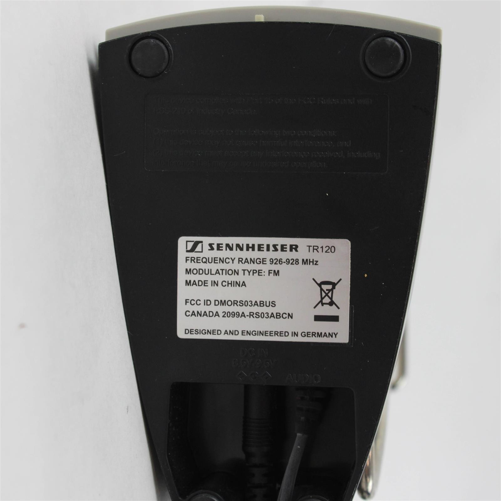 Sennheiser TR120 Wireless Transmitter Charging Stand Base Station Parts